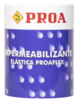 Impermeabilizante elástica pisável. PROAFLEX. branco fibrado